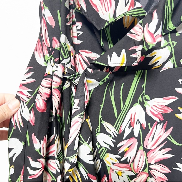 Likely Revolve Painted Tulip Rae Wrap Ruffle Hi-Low Maxi Dress - Picture 7 of 12